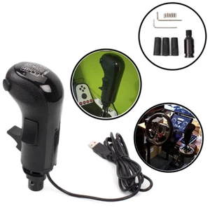 USB Games Gear Shift Shifter Knob ATS ETS For Logitech G25 G27 G29 TH8A FANATEC - Picture 1 of 11