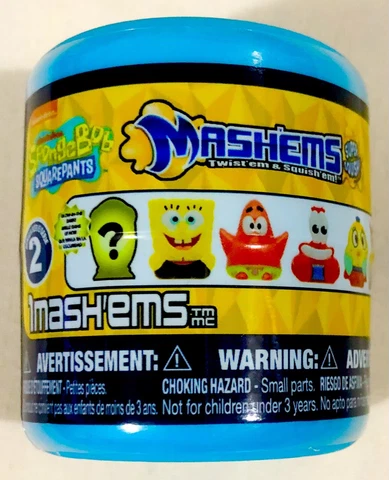 SPONGEBOB SQUAREPANTS 2018 MASH'EMS (1 COUNT) BLIND BARREL- SERIES 2-SEALED-NEW Cover