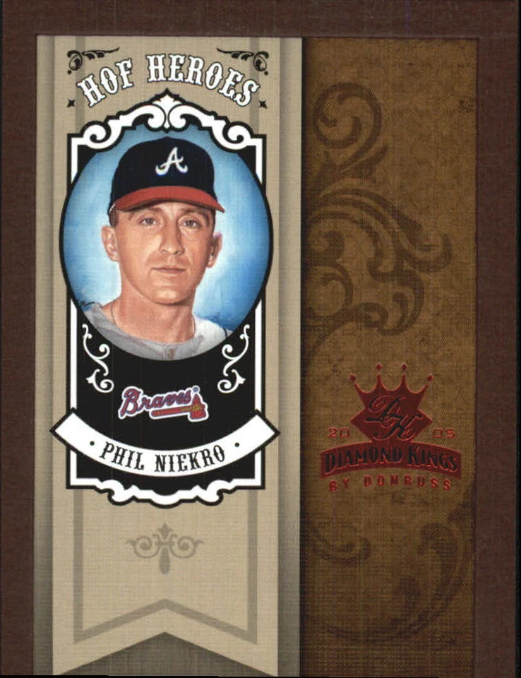 2005 Diamond Kings Baseball "HOF Heroes Framed Red" Insert Parallel Cards - Image 1 of 1