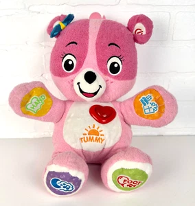 VIDEO VTech Cora The Smart Cub Plush Bear Interactive Teaches & Develops PINK - Picture 1 of 17