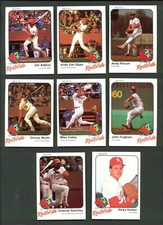 1983 Riley's Louisville REDBIRDS #20 JOHN FULGHAM Miami HURRICANES St Louis MO