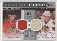 2011-12 SP Game Used Edition Authentic Fabrics Dual Jonathan Toews Patrick Kane