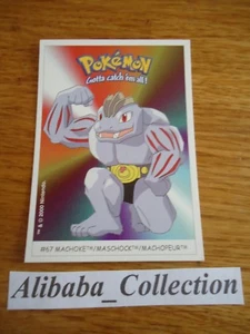 POKEMON dunkin boomer trading card sticker 2000 Carte # 67 MACHOKE MACHOPEUR - Picture 1 of 1