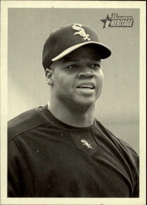 2001 Bowman Heritage #115 Frank Thomas - NM-MT - Image 1 of 2