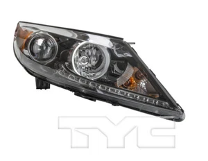 TYC Right Passenger Side Halogen Headlight for Kia Sportage 2011-2016 Models - Picture 1 of 2