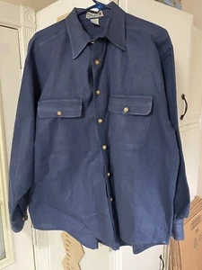 Vintage High Advantage Men's Long Sleeve Shirt, Size L, 100% Cotton, Kenya - Picture 1 of 5