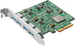 HighPoint Technologies 4-Port USB-A 3.2 10Gb/s Controller Card RocketU 1344A - Picture 1 of 3