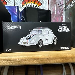 NEW IN BOX 1:43 Herbie The Love Bug Movie Car Hot Wheels Elite Car.