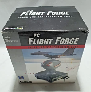INTERACT SV-242 PC FLIGHT FORCE ANALOGUE JOYSTICK FOR IBM PCs AND COMPATIBLE NEW - Picture 1 of 5