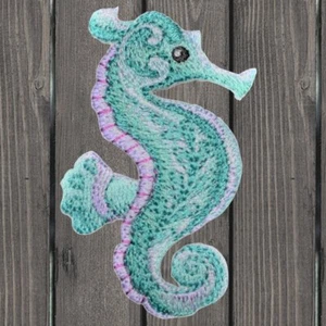 Seahorse Embroidered Patch — Iron On - Picture 1 of 1