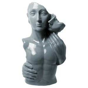 Grey Lovers Torso Ceramic Bust - Picture 1 of 1