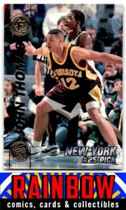 1997 Press Pass Double Threat #24 John Thomas Blue