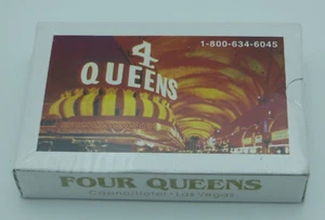 4 Queens Playing Cards Casino Hotel New Sealed - Picture 1 of 4