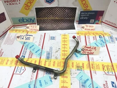 1990 1991 1992 1993 MERCEDES-BENZ 500SL DELANTERO IZQUIERDO INFERIOR MOTOR BOMBA ACEITE TUBO OE Foto 1 de 4