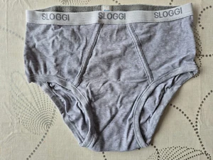 SLOGGI Slip Kangourou Homme FR 2 EU 4 UK 32 (= S) Basic Maxi Gris Clair - Imagen 1 de 5