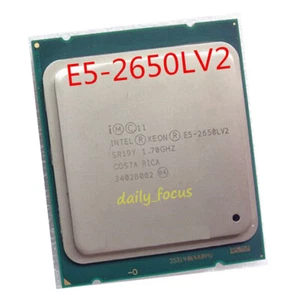 Intel Xeon E5-2650L V2 1.7 GHz LGA2011 10 cores  SR19Y CPU Processor 25 MB - Picture 1 of 4