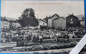 N° 7 Cpa du VAL-D'AJOL Foire dite des Andouilles Non écrite Vosges 88 - Imagen 1 de 1