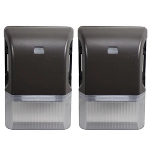 (Lot of 2) Brentwood LED 9 inch Bronze Wall Pack, MaxLite - Picture 1 of 6