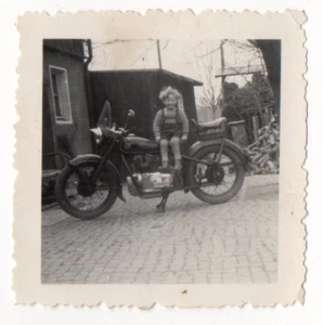 altes SW Foto Simson Awo Touren 425 Motorrad Oldtimer original Bild vintage - Bild 1 von 2