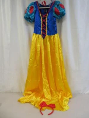 Leg Avenue Classic Snow White Womens Halloween Costume Dress and Headband Medium - Image 1 of 4
