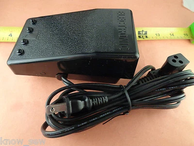 Foot Speed Control Pedal Singer 413K,417,507,611,717 School,719,802,935U,1000G - Image 1 of 3