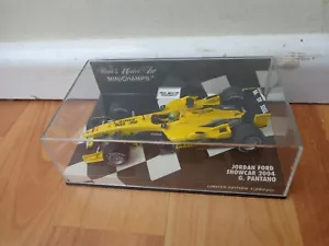 MINICHAMPS 1/43 Jordan Ford Esposizione Auto 2004 Giorgio Pantano F1 Pressofuso - Foto 1 di 1