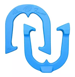 Alan Francis Pro Professional Pitching Horseshoes- Blue, One Pair Made in USA - Picture 1 of 3