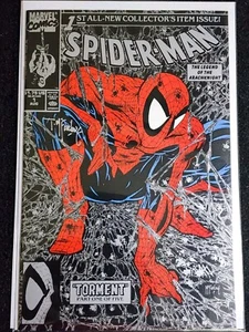 Spider-Man #1 firmato da Todd stesso 1990 variante argento ALTA QUALITÀ A imperdibile! - Foto 1 di 12