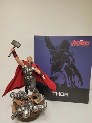 Estatua diorama Iron Studios Thor Age of Ultron *Caja dañada Foto 1 de 4