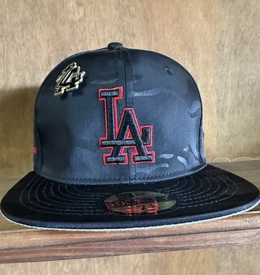 New Era 59 Fifty La Dodgers Los Angeles Don’t Love You Camo With Pin Size 71/8 - Image 1 of 4