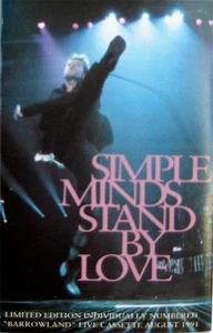 Simple Minds Stand By Love cassette UK Virgin 1991 cassette with numbered insert - Picture 1 of 2