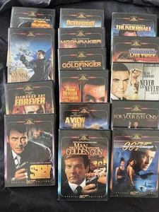 Lot of 15 James Bond Films- MGM- Connery, Moore, Brosnon - Picture 1 of 3
