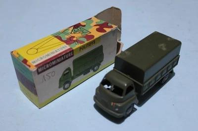 POLITOYS CARRO AUTOCARRO MILITARE COPERTO 3 TON (COD. 4) OTTIMO S. 1:41 CON BOX - Immagine 1 di 3