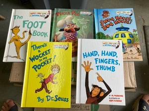 Dr Seuss Lot Of 5 Dr Seuss Can I Read Beginner Books - Picture 1 of 5