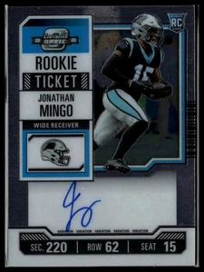 2023 Panini Contenders Optic #119 Jonathan Mingo Autograph - Picture 1 of 2
