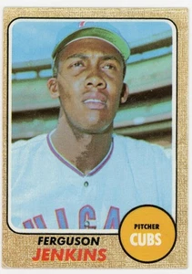 Ferguson Jenkins 1968 Topps #410 Chicago Cubs Hall of Fame MLB Baseballkarte - Bild 1 von 2
