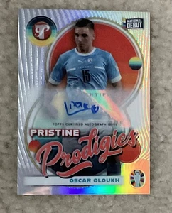 2023 Topps Pristine Oscar Gloukh Pristine Prodigies National Debut Auto! - Picture 1 of 2