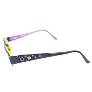 Marco de gafas Guess GU9035 unisex negro púrpura medio borde rectangular 46-17-135 - Imagen 1 de 12