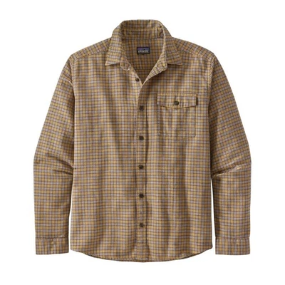 Patagonia Men's Lightweight Fjord Flannel Shirt – Organic Cotton Plaid, Size L - Image 1 of 4