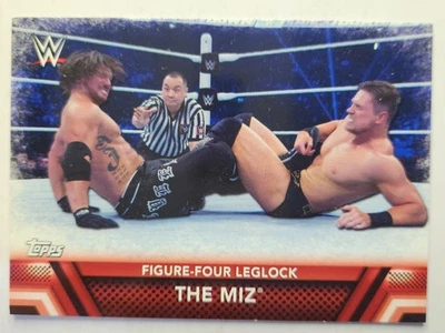 2017 Topps WWE Then Now Forever #F-30 THE MIZ FINISHERS & SIGNATURE MOVES - Image 1 of 2