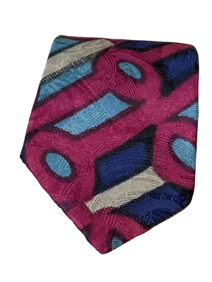 Corbata de seda para hombre Andre Gianni multicolor 59"x 4" Foto 1 de 4