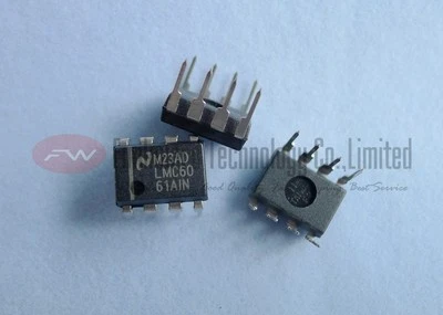 NSC LMC6061AIN LMC6061 CMOS Single GP R-R AMPLIFIER DIP8 x 1PC NEW - Image 1 of 4