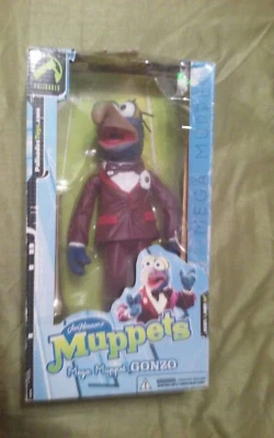 Muppets Mega Muppet Gonzo - Show de televisión clásico - Henson 2004 10" de alto empalizadas Foto 1 de 4