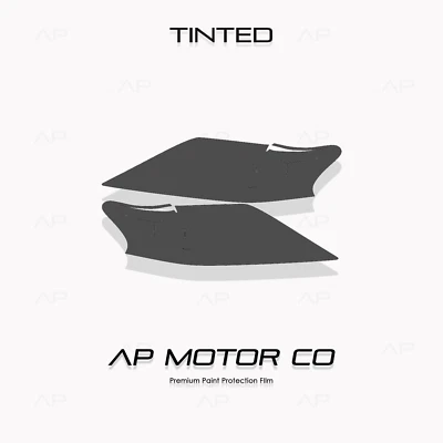 Kit de precorte brillante para faros negros humo TPU PPF para Lexus RX450h 350 2013-2015 Foto 1 de 4