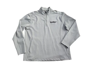 LEVELWEAR LOGAN 1/4 ZIP GOLF PULLOVER, SIZE XL, HEATHER PEBBLE GRAY COLOR - Picture 1 of 14