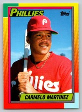 1990  Topps Traded #68T Carmelo Martinez Philadelphia Phillies