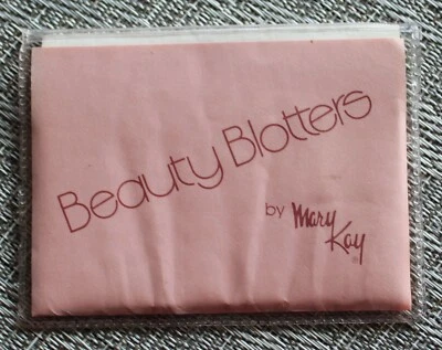 Vintage 80s Mary Kay Beauty Blotters Oil Absorbing Tissues 75 Count NOS - Image 1 of 2