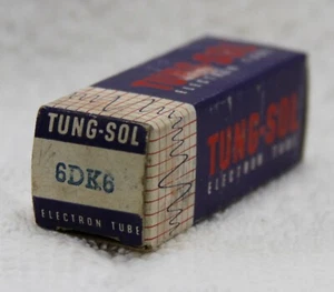 Tubo Tung-Sol Hecho en EE. UU. NOS 6DK6 PROBADO - Imagen 1 de 1