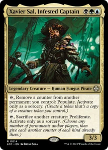 Magic The Gathering Xavier Sal, Capitán Infestado - Las Cavernas Perdidas del Comandante Ixalan #014 - Imagen 1 de 1