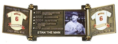 Stan Musial Hall of Fame Career Pin - Limited Edition 1,969 - Image 1 of 4